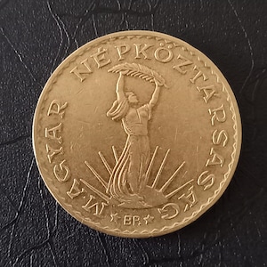 Vintage Hungarian Coin 10 Forint 1989