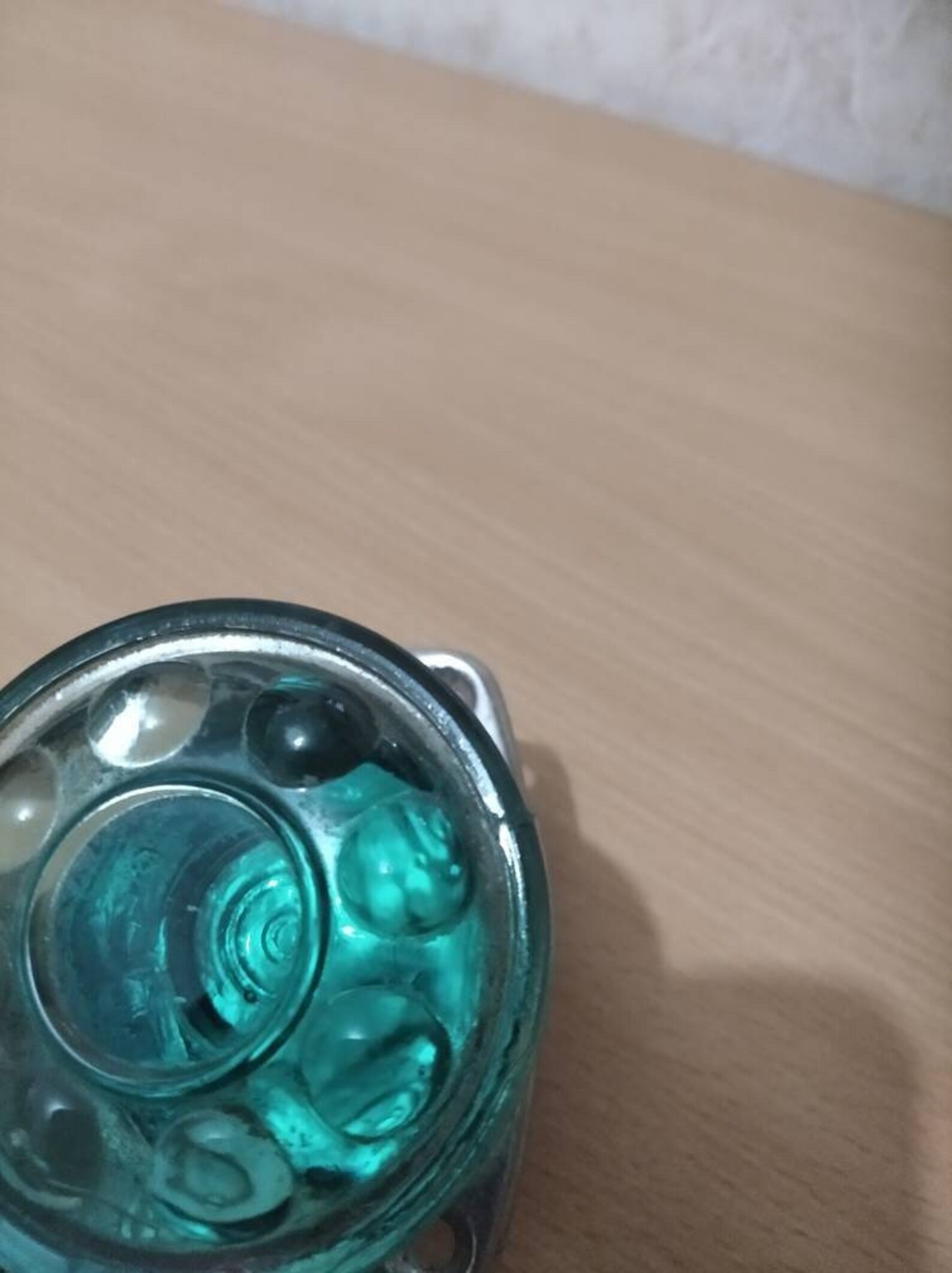 Soviet Vintage Green Glass Door Handle Etsy