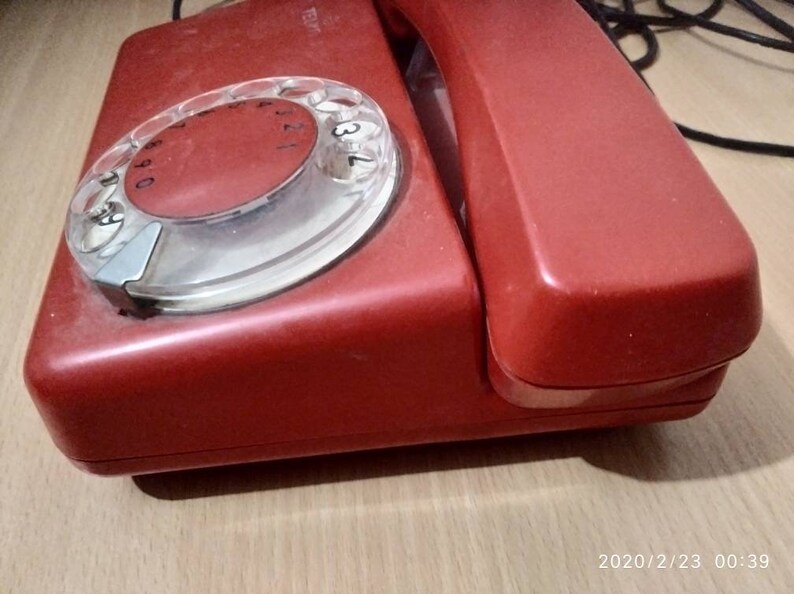 Soviet style Vintage polish landline phone Etsy