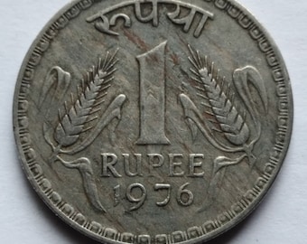 1 rupiah 1976 India