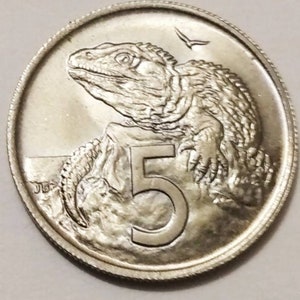 Neuseeland 5 Cent 1969