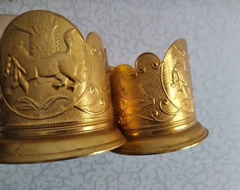 Vintage Tea Glass Holder: Metal Cup Podstakannik