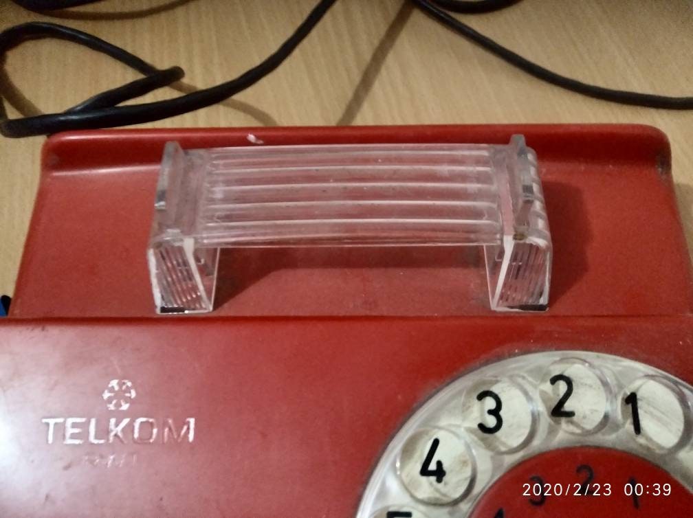 Soviet Style Vintage Polish Landline Phone Etsy