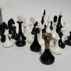 Soviet Souvenir Chess Set Etsy Soviet Souvenir Chess Set Etsy