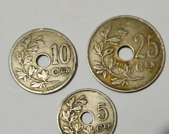 1911年ベルギー2サンチーム - XFコンディション - レオポルド2世