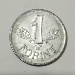 Gammalt ungerskt mynt på 1 forint