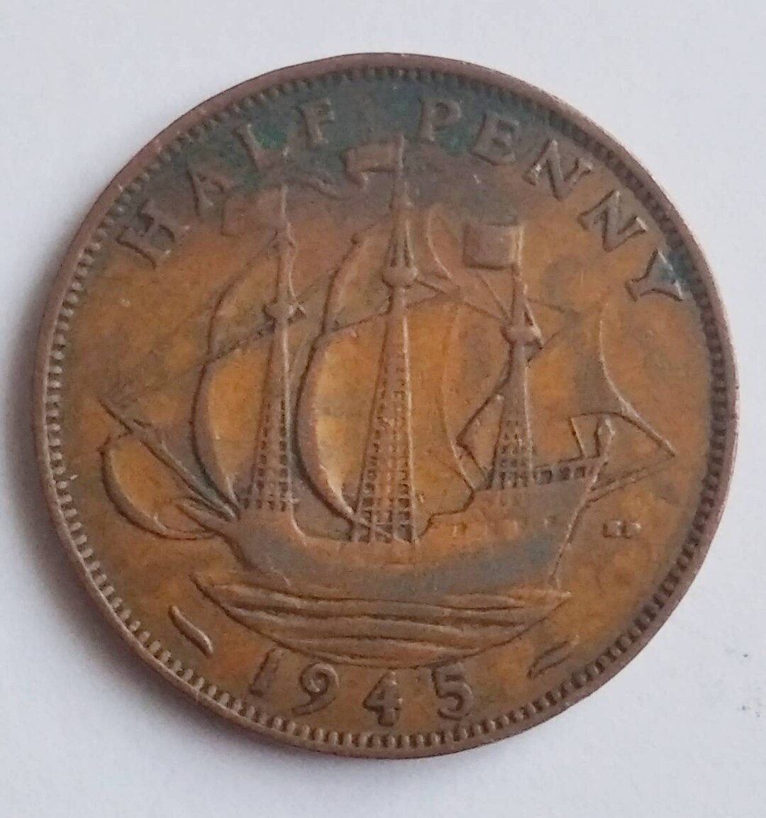Half Penny 1945 George VI Etsy half-penny-1945-george-vi-etsy