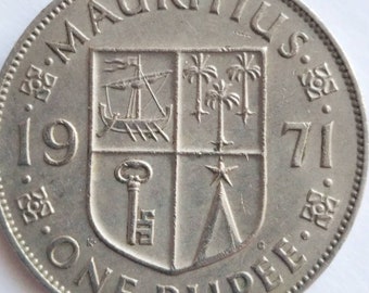 Mauritius, 1 rupee 1971