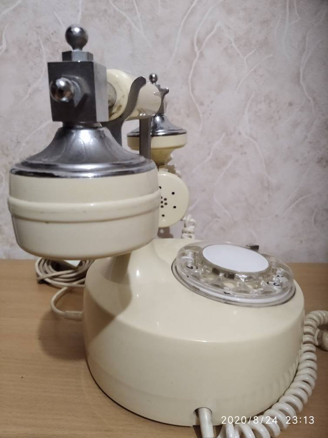 Vintage Soviet toy - telephones. Original. 1980s. USSR. SN