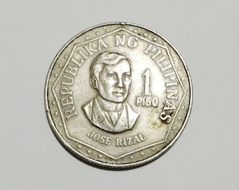 1985年フィリピン1ピソ硬貨 - Etsy 日本