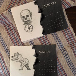 2027 Ancient Roman Artifacts Calendar – A6 Printable Calendar | Historical Ink Illustrations | Digital Download