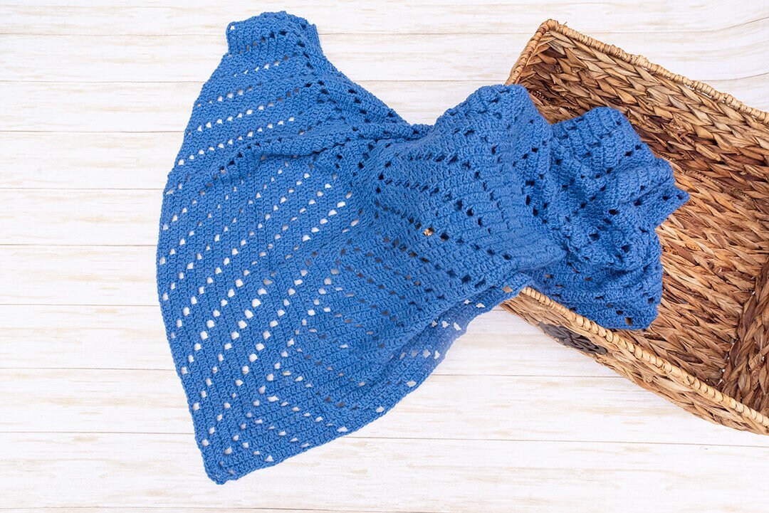 Which Way Filet Crochet Blanket Etsy UK