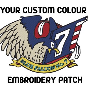 Toppa ricamata personalizzata: Biker Motorcycle BackPatch (3-16 pollici)