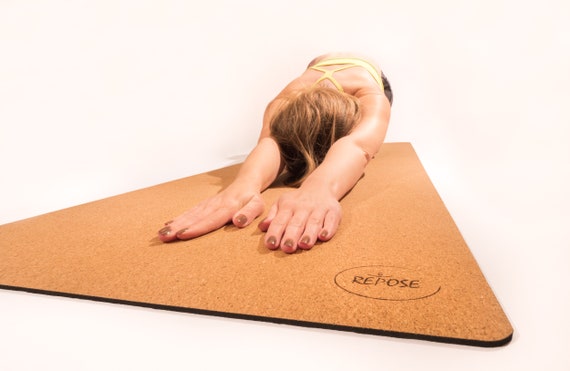 Responsibly Sourced Cork & Natural Rubber Mat for REPOSE Eco-Friendly yoga mat 