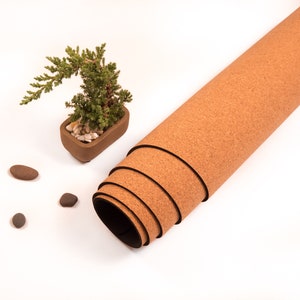 REPOSE Eco-friendly yoga mat, Organic Cork & Natural Rubber Mat for Earth and health, Carry strap included, also for hot yoga and pilates image 7