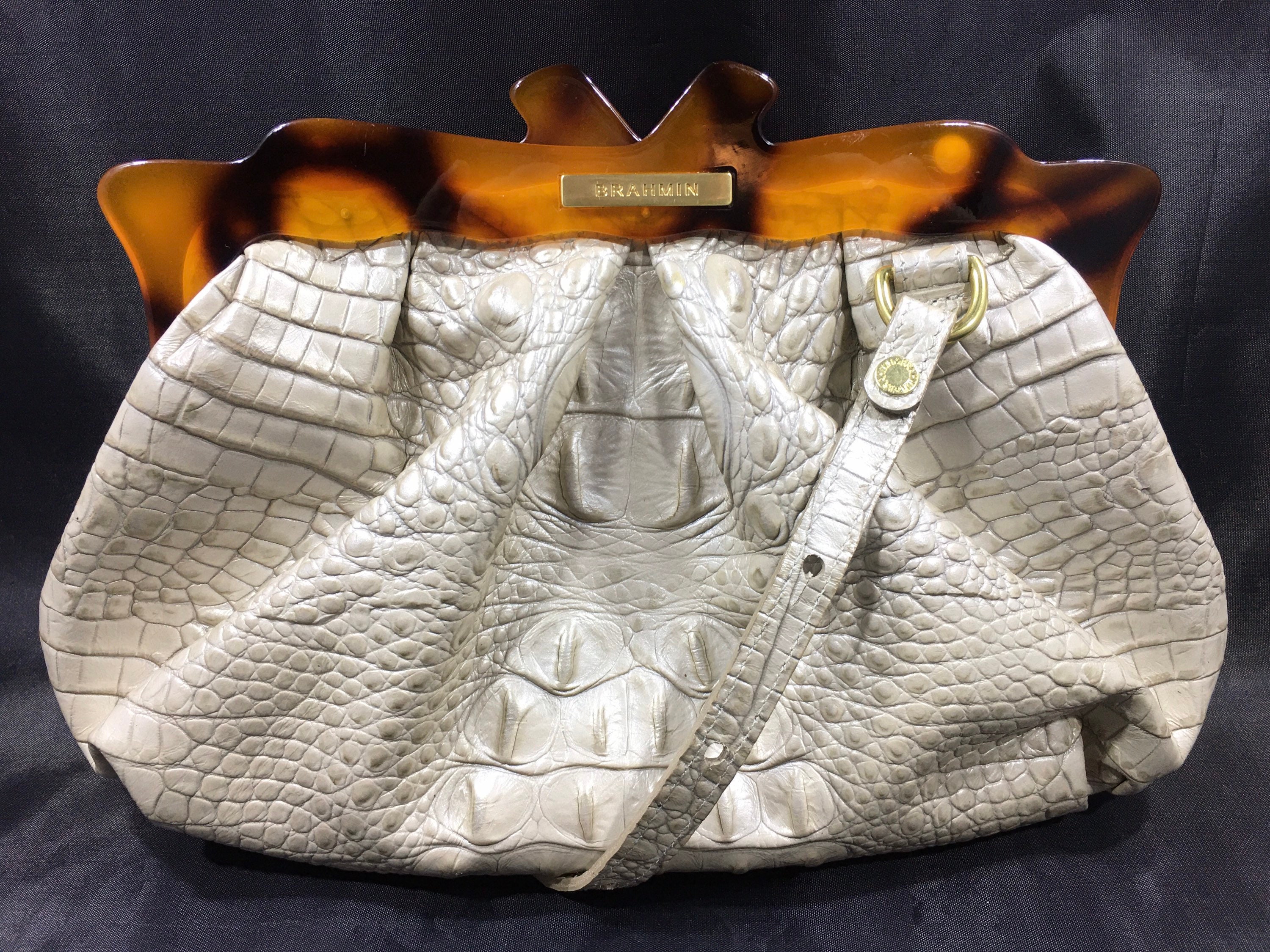 Otrain Brahmin Katie Crossbody Sale Leather Mother Of Pearl Brahmin Bag  Leather Handbag Mother Of