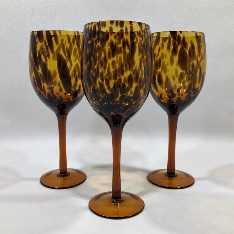 Tortoise Shell Glass - Etsy