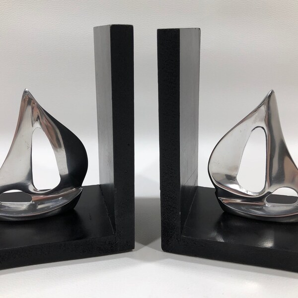 Sail Boat Bookends Etsy