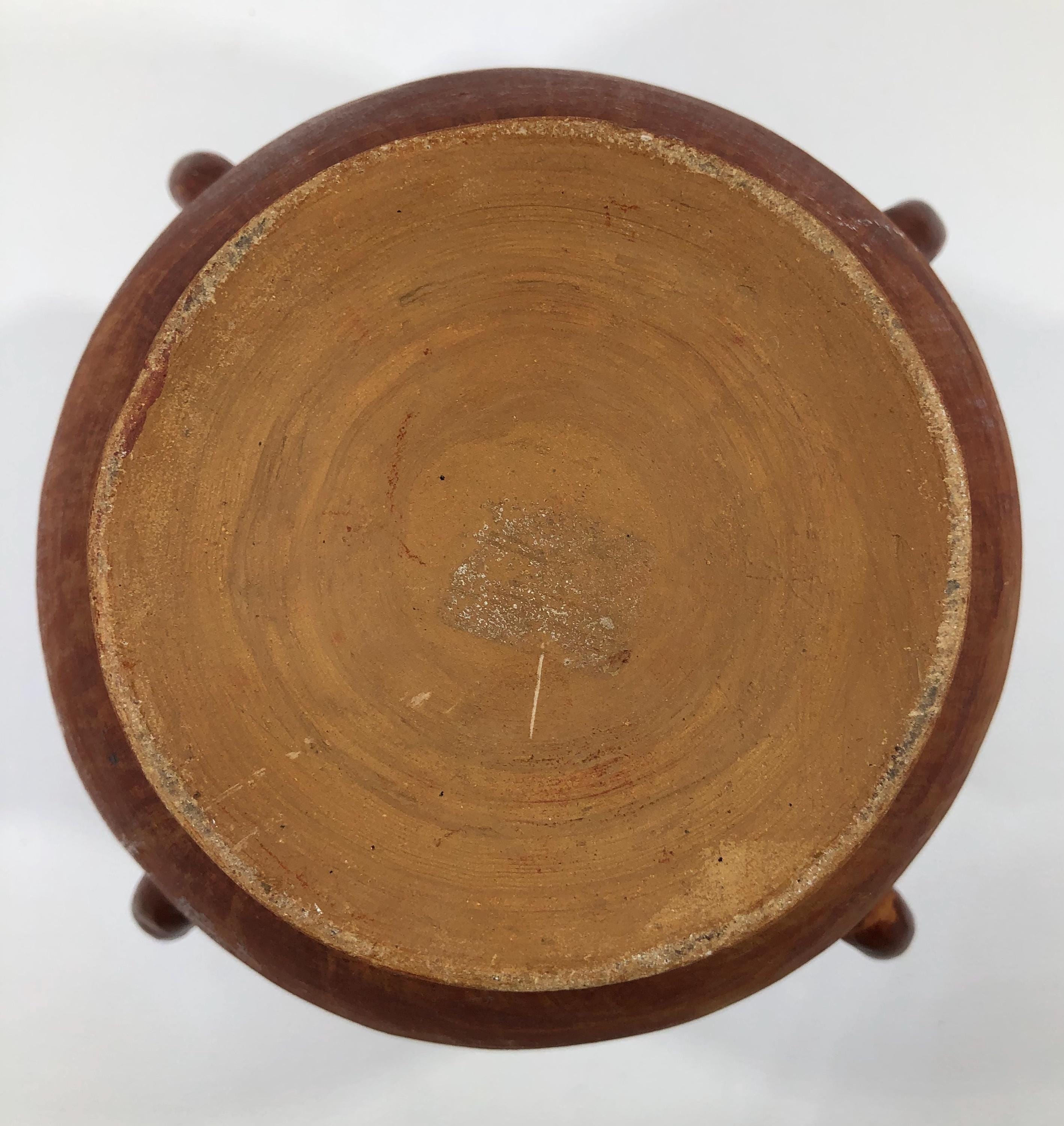 Peruvian QUINUA HARVEST VASE W/ Sculpted Animals & Woman 8
