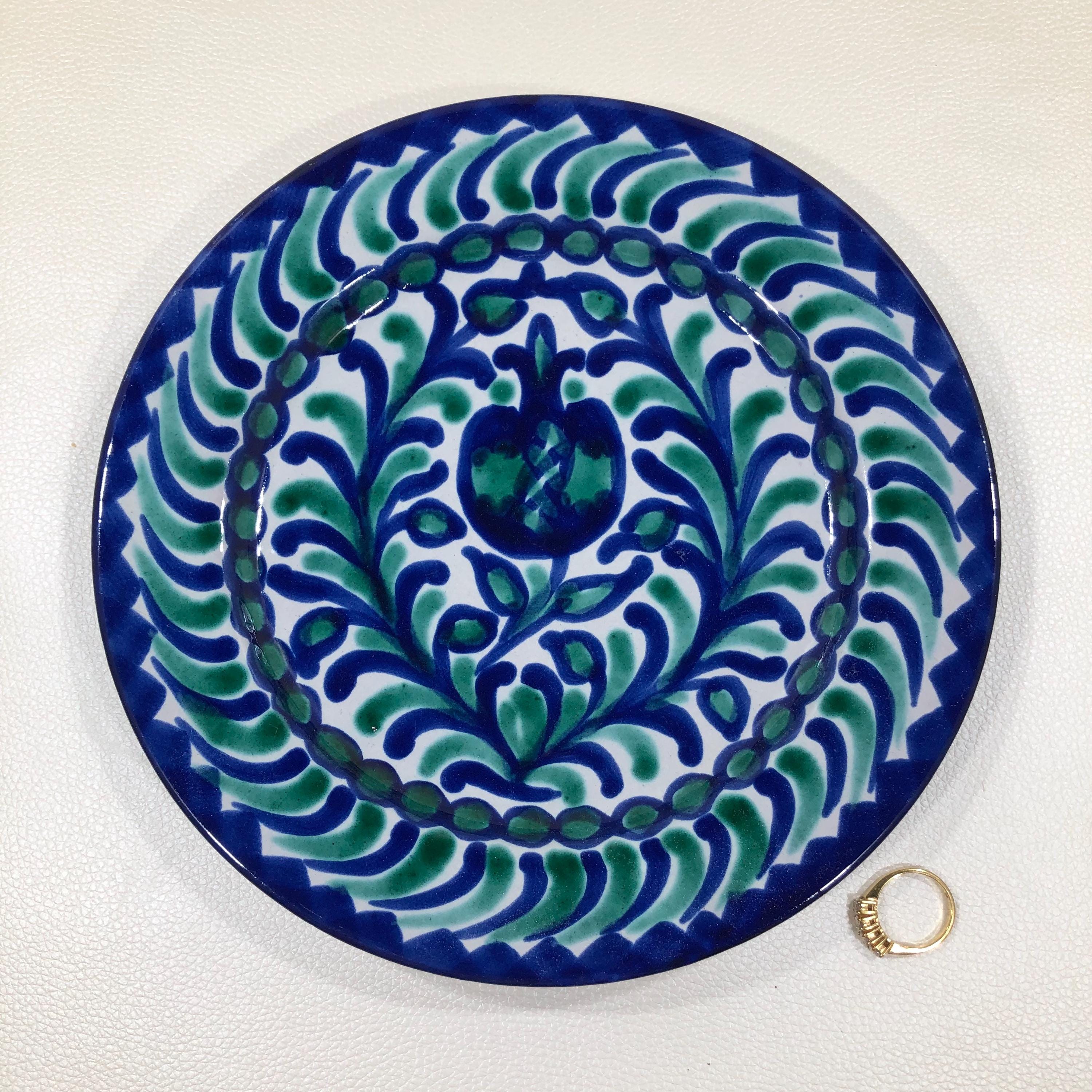 ＊Andalusia＊Ceramic plate・* Andalusia Motif Enameled Ceramic Spanish 8