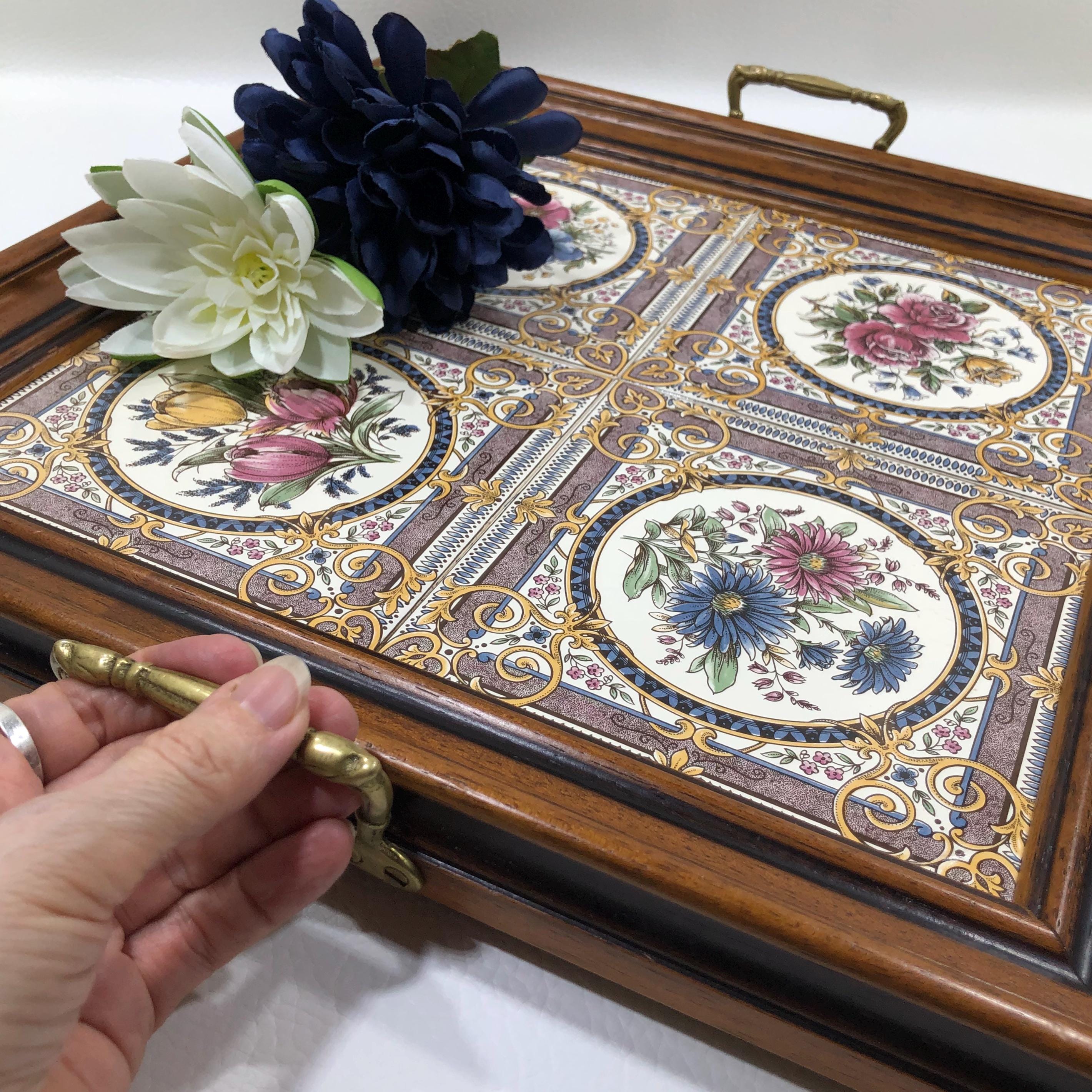 Tilecraft Victorian Serving Tray - Etsy
