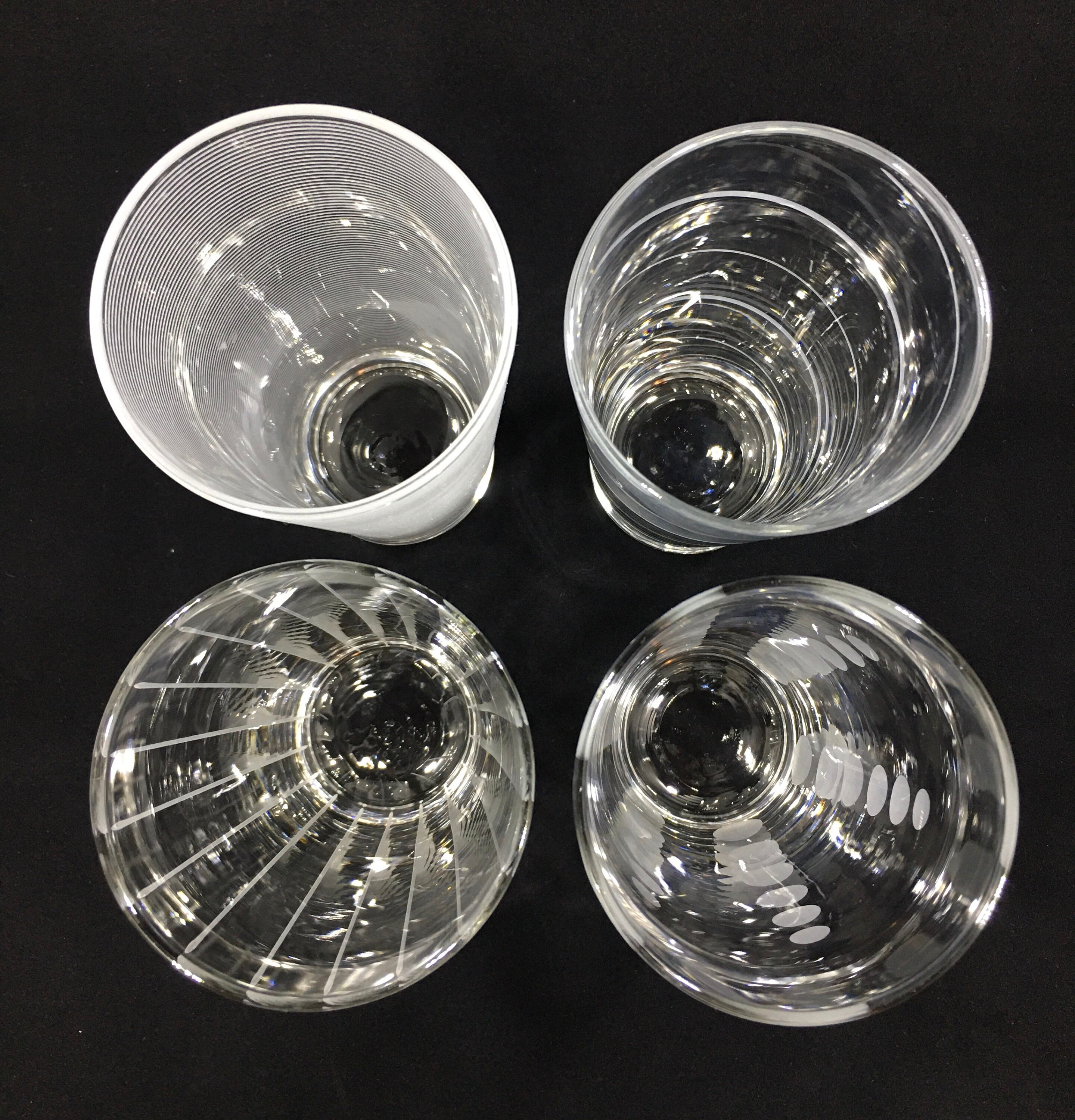 MIKASA 'Cheers' Highball Crystal Glasses Set of 4 Etsy