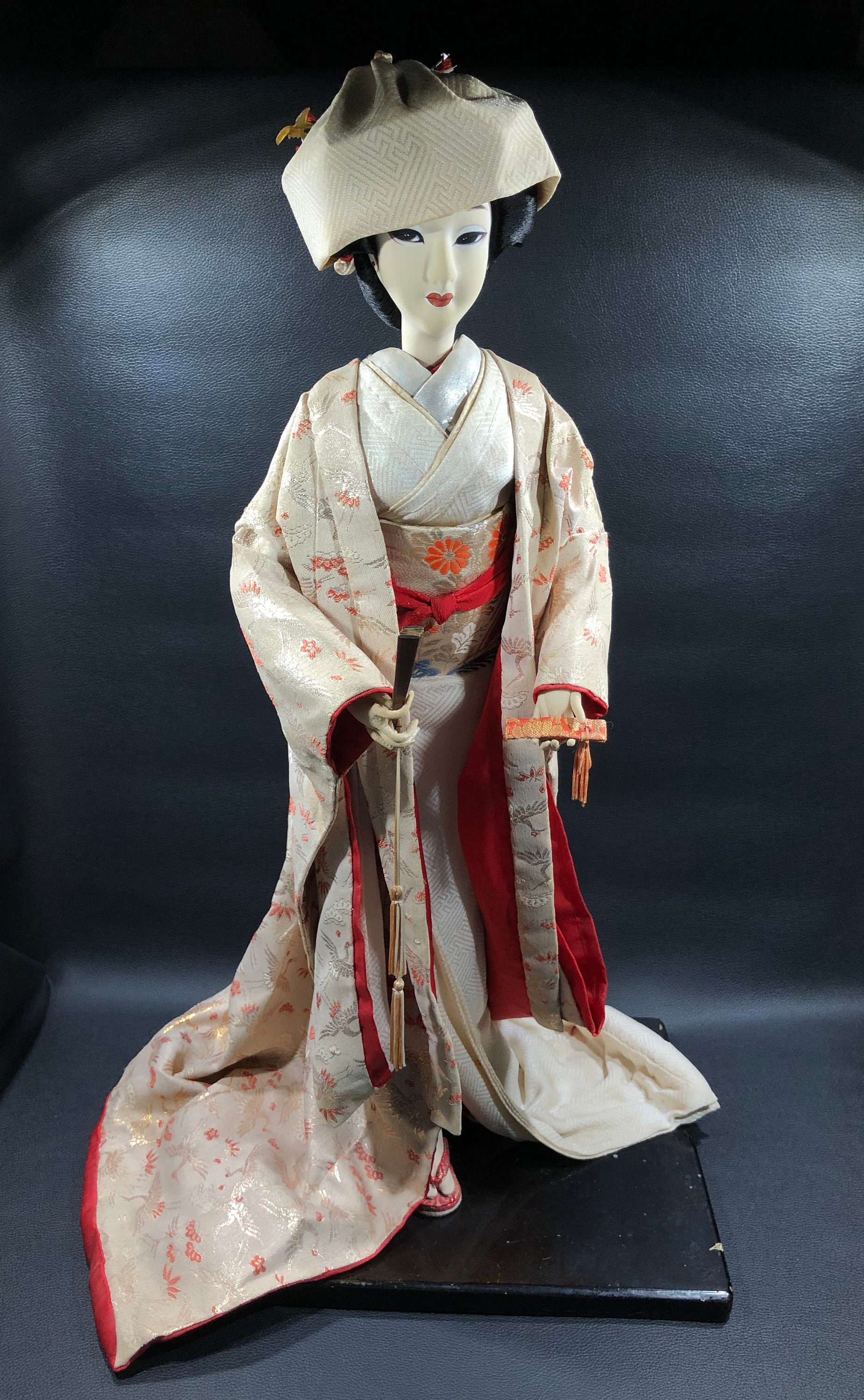 Rare Vintage JAPANESE HANAYOME BRIDE Geisha Doll 23