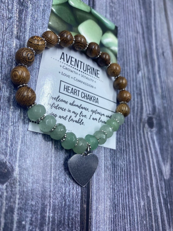 Green Aventurine Stylish Charm Crystal Beads Bracelet for Better Job  Opportunities,