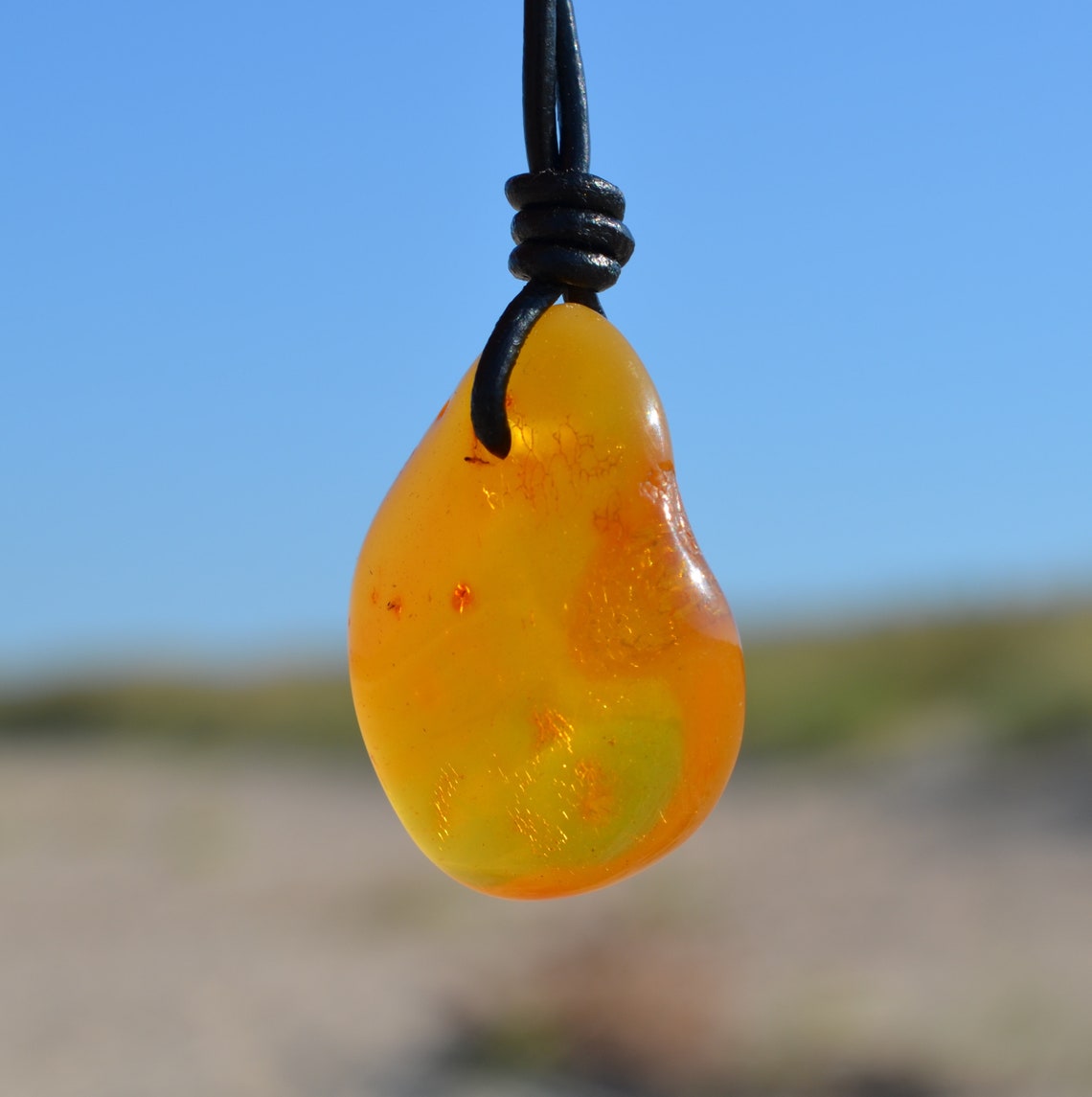 Amber necklace for men large Baltic amber necklace adult Etsy