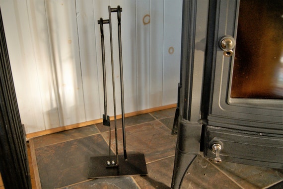 Minimalist Fireplace Tool Set Fire Poker Shovel 521 Wrought Etsy
