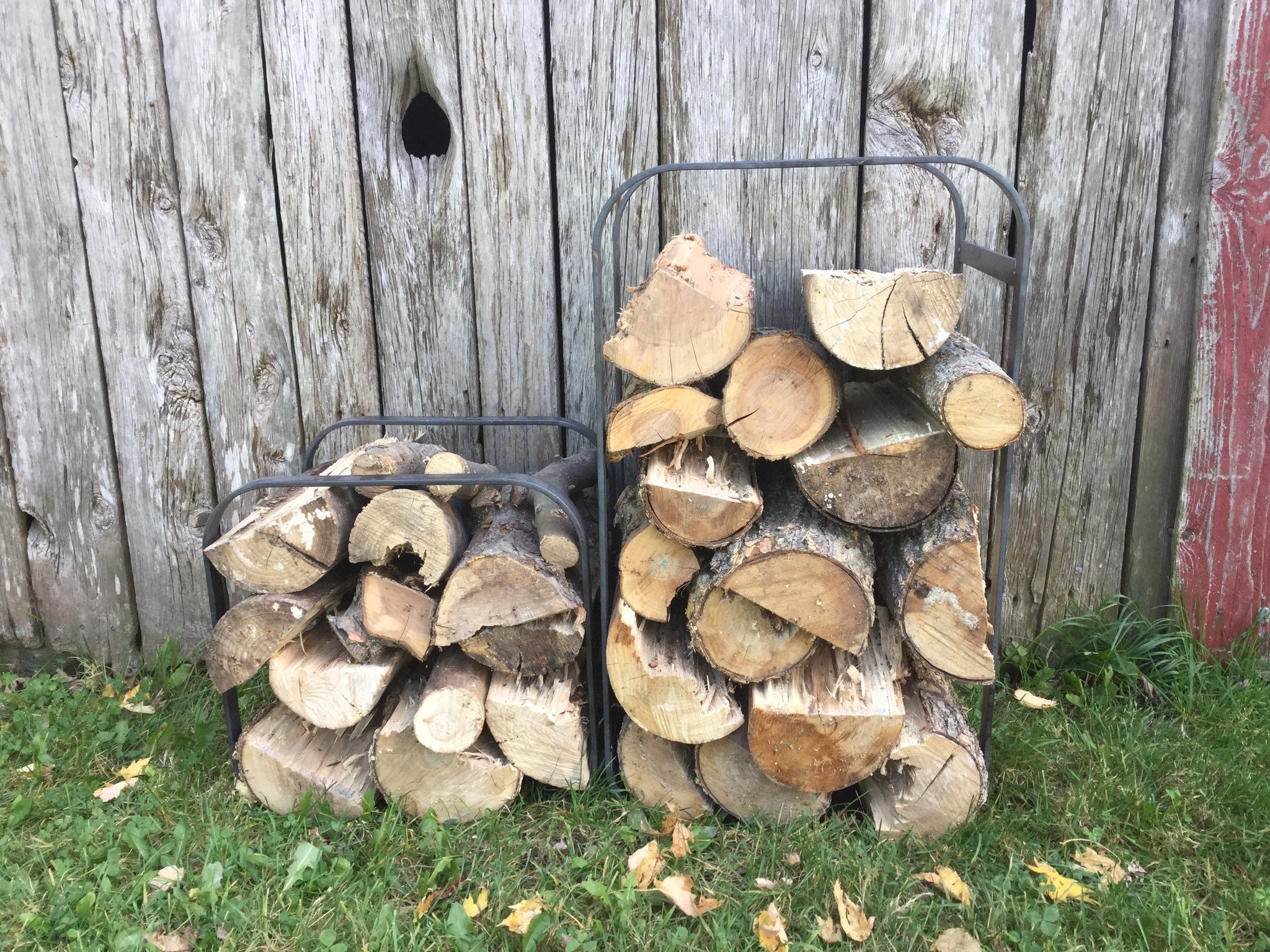 Min Wood Rack CUBE Mini Firewood Rack Iron Log Holder Forged Steel Fireplace Tools ...