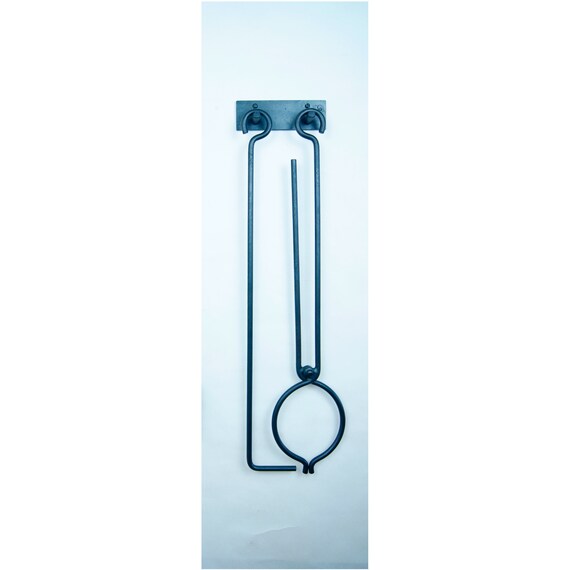 Le Minimaliste MURAL DUO II Outils de foyer Ensemble Tisonnier Pince Accessoires feu Moderne McM Style Design Contemporain Déco Vintage