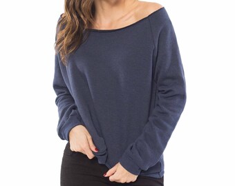 off shoulder pullover sweater