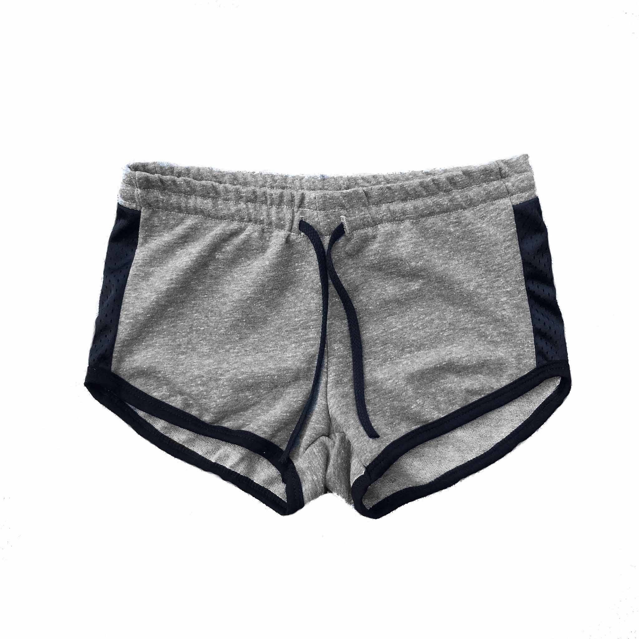 Grey cotton deals shorts womens