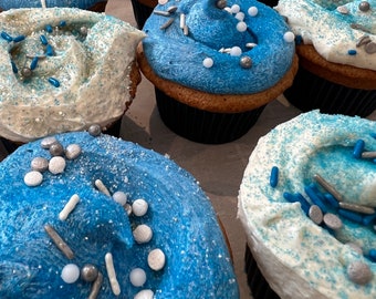 Kosher Parve Cupcakes Gift Box Mishloach Manot Israel Hanukkah Vegan