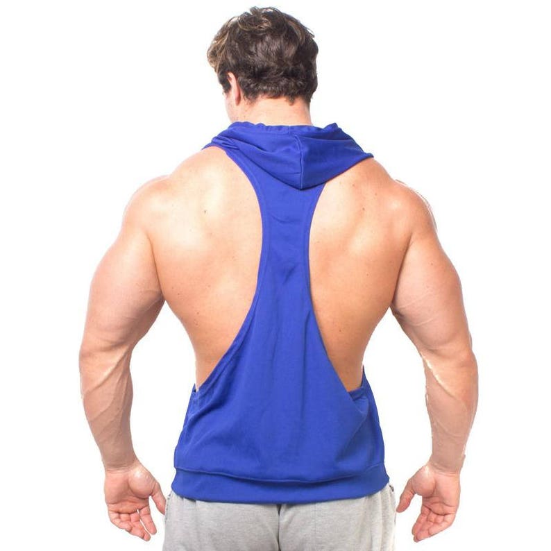 Men's Racerback Dry Fit Sleeveless Stringer Hoodie Etsy