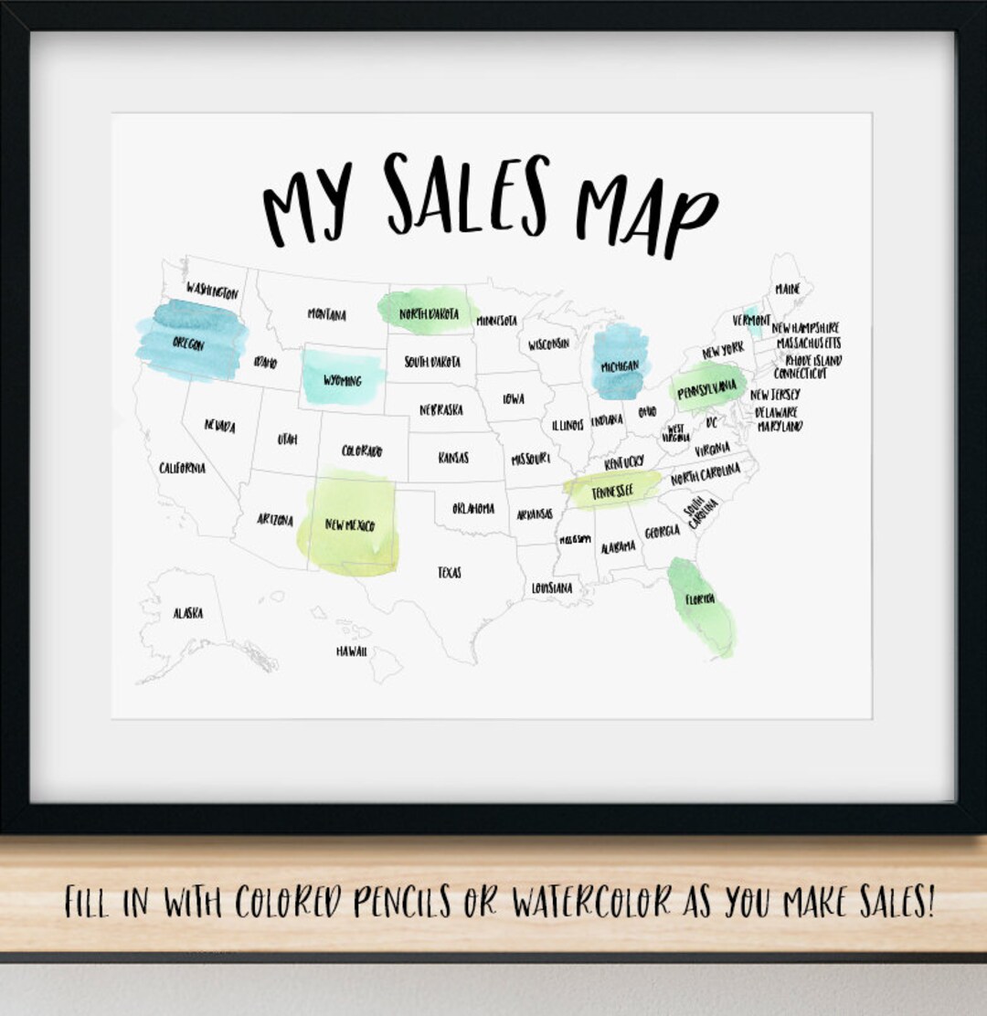 Etsy Sales Map - Etsy Sales Tracker - Network Marketing Sales Map ...