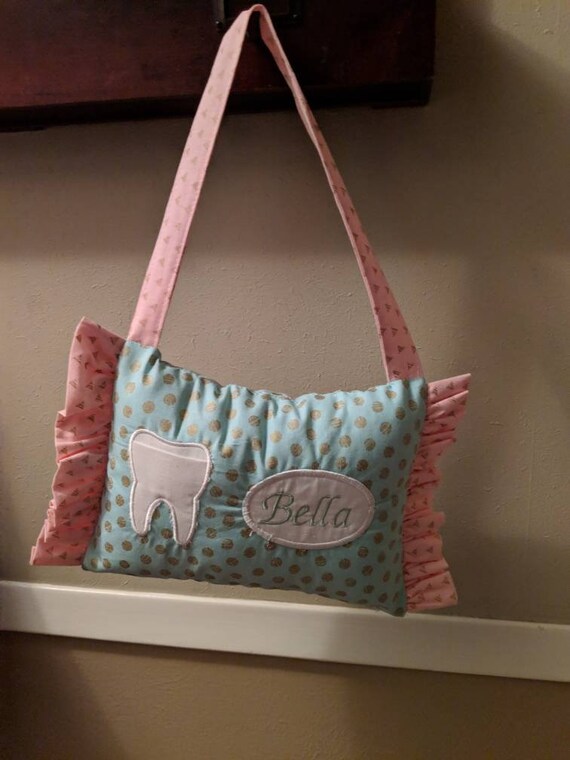 Custom Boutique Tooth Fairy Pillow Etsy