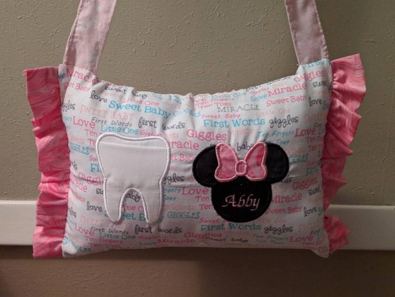 Custom Boutique Tooth Fairy Pillow Etsy