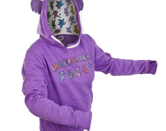 Brand New Grateful Dead - Marching Bears Juniors Costume Hoodie