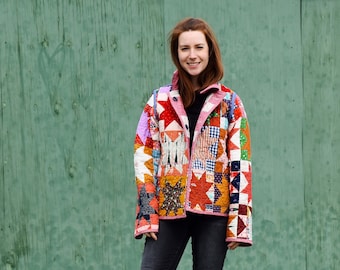 Patchwork Chore Coat Pattern