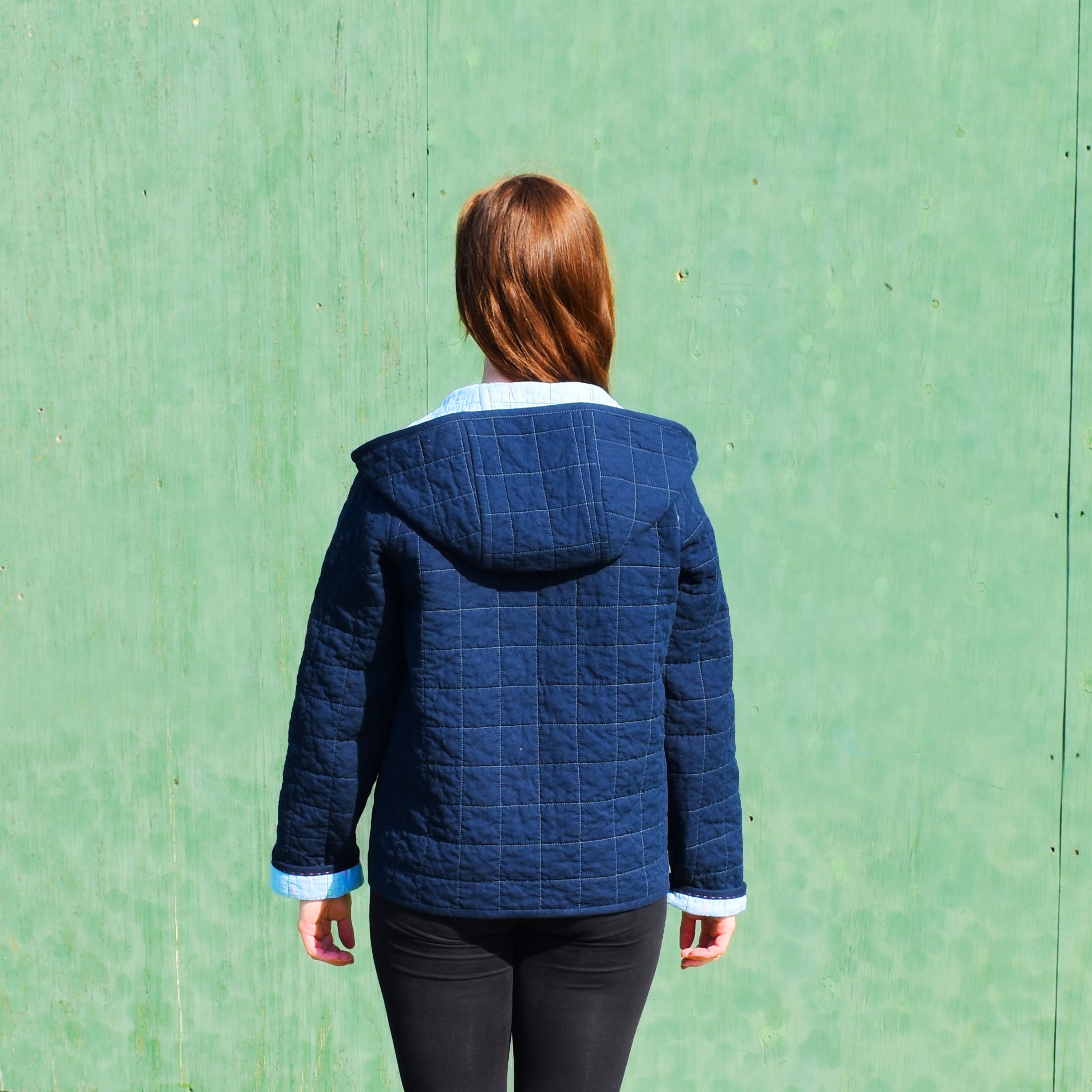 Patchwork Chore Coat Pattern Etsy Canada