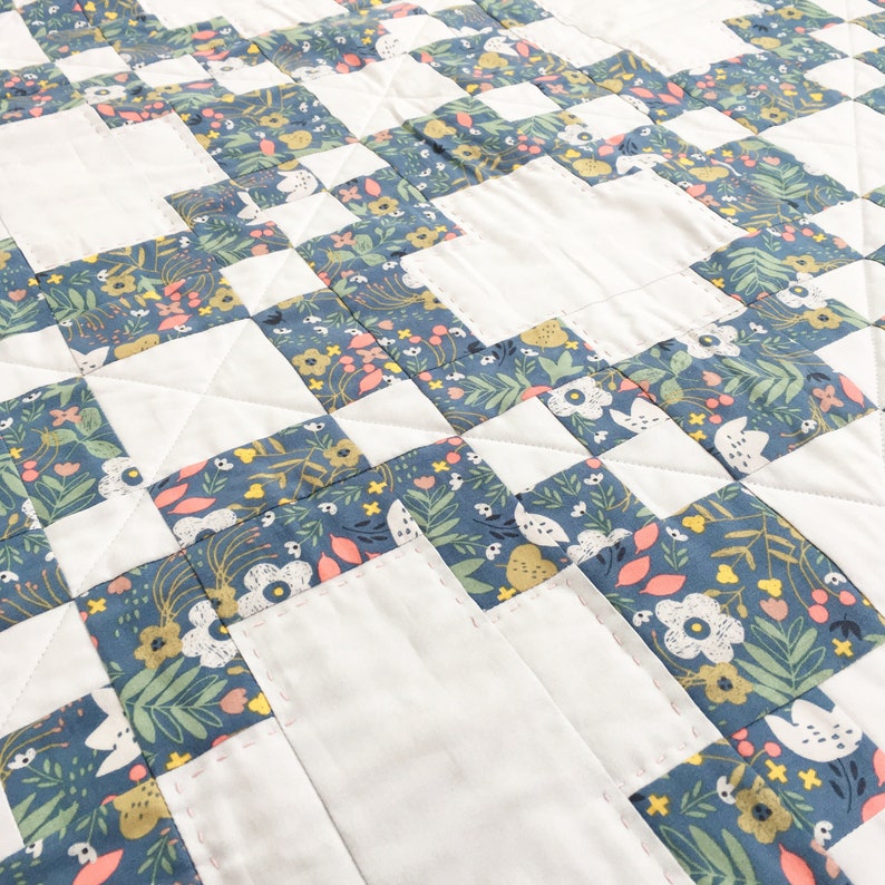 Modern Crossing Quilt PDF Pattern Etsy