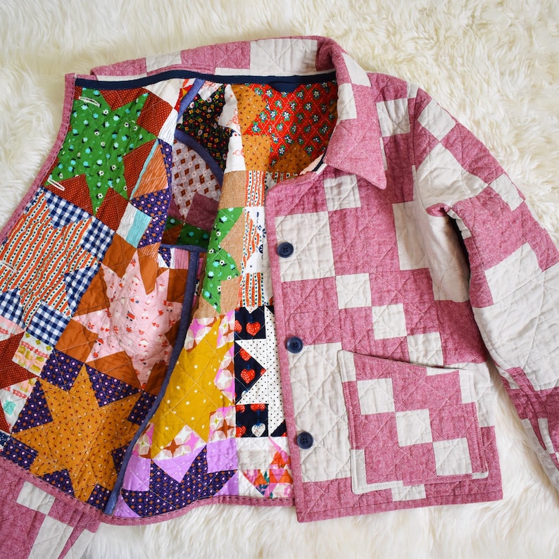 Patchwork Chore Coat Pattern image 6