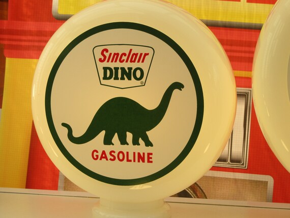 FREE SHIPPING 5/" SINCLAIR DINO DECAL NEW gas pump decals *GAS /& OIL