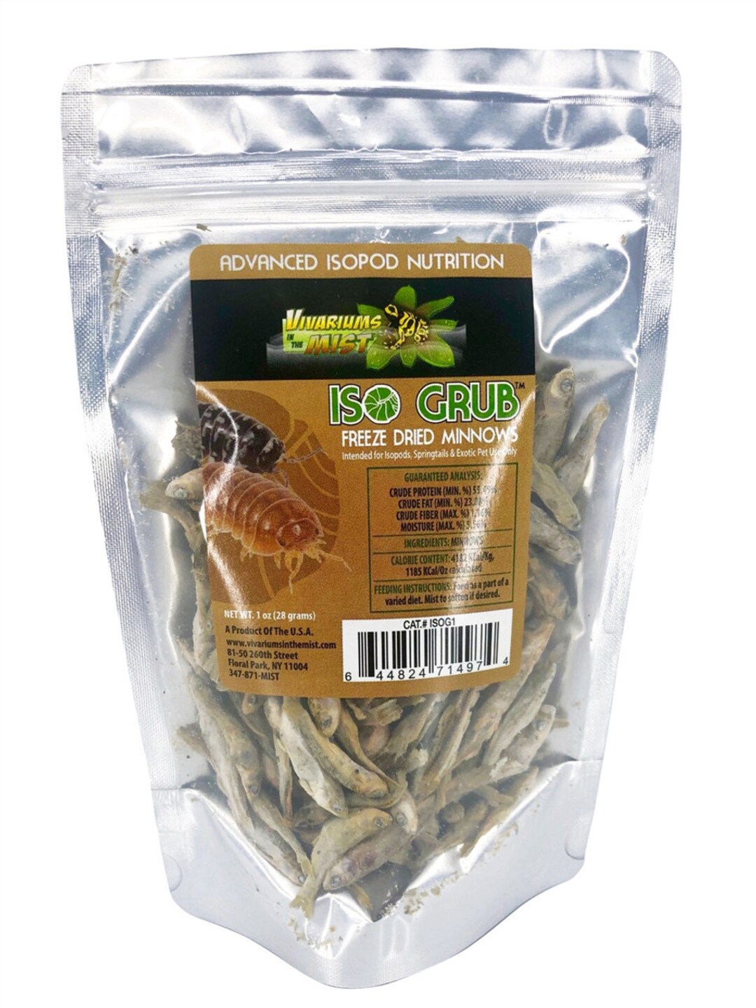 Iso Grub Freeze Dried Minnows Etsy