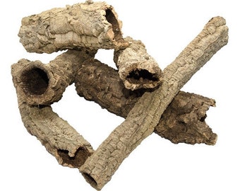 Bulk EXTRA Small Virgin Cork Bark Tubes - 1lb