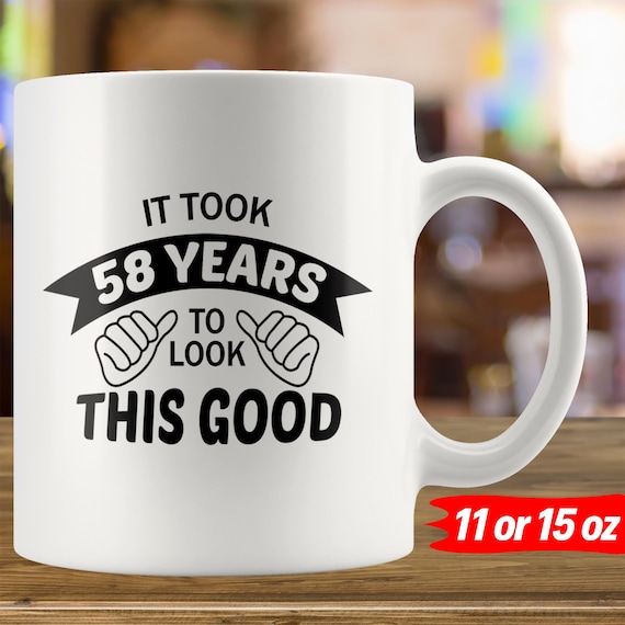 58th birthday travel mug 58th birthday gift for women men 58th birthday travel mug 58th birthday gift for women men
