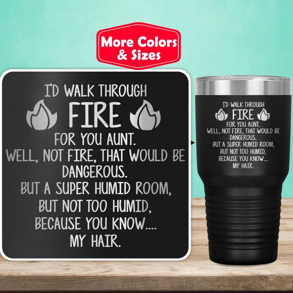 Funny Aunt Gifts, Aunt Tumbler Travel Mug Cup, Gift For Aunt Gift Idea, Aunt Birthday, Best Aunt Gift From Niece Gifts From Nephew U-34O