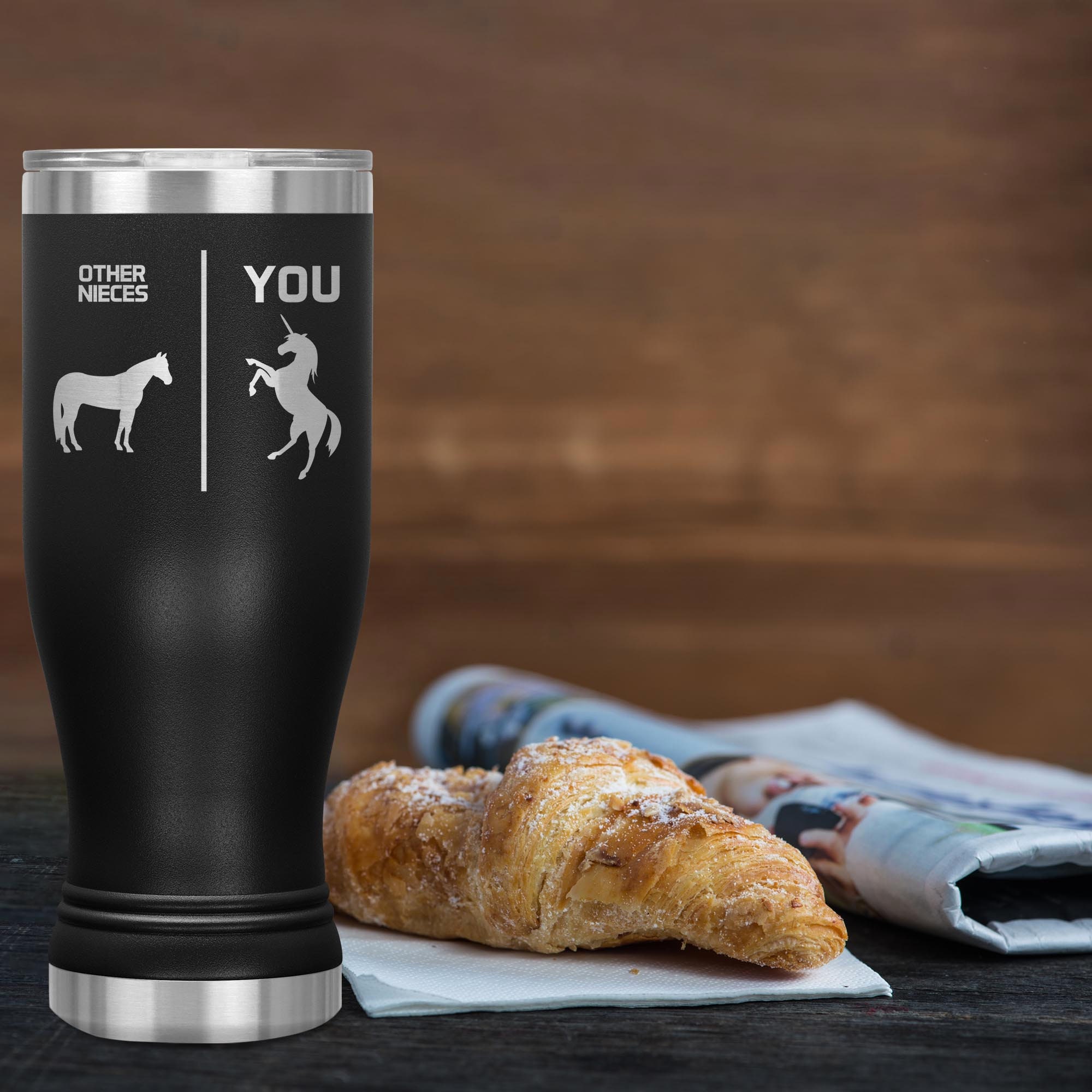 Funny Niece Gifts For Niece Pilsner Tumbler Beer Glass Travel  Etsy